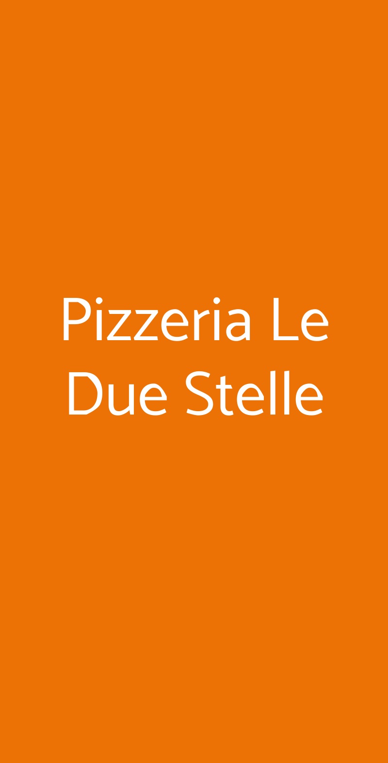 Pizzeria Le Due Stelle, Bari