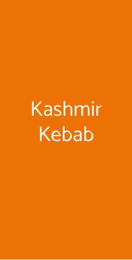 Kashmir Kebab, Cerese di Virgilio