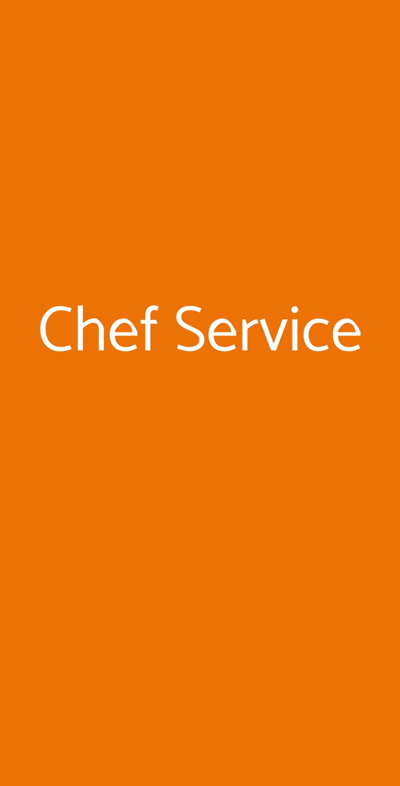 Chef Service, Sestu