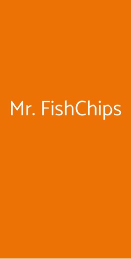 Mr. Fishchips, Firenze