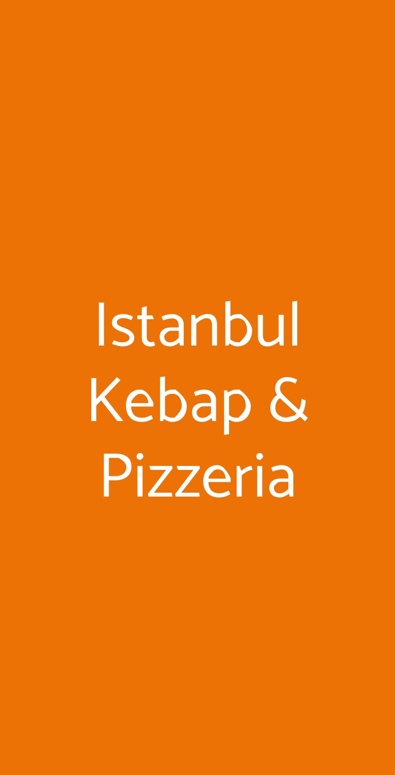 Istanbul Kebap & Pizzeria, Casalpusterlengo