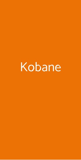 Kobane, Pontedera