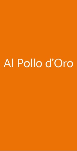 Al Pollo D'oro, Palermo