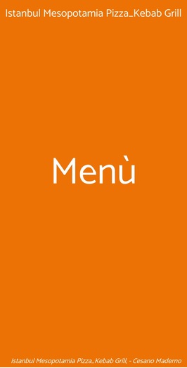 Istanbul Mesopotamia Pizza_kebab Grill
