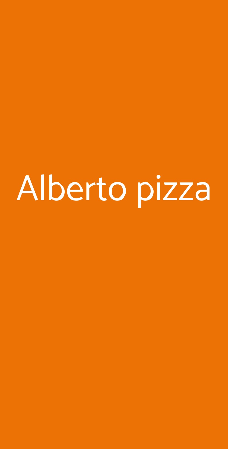 Alberto pizza Buseto Palizzolo menù 1 pagina