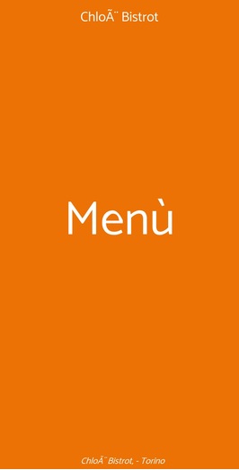 ChloÃ¨ Bistrot