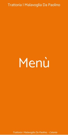 Trattoria I Malavoglia Da Paolino