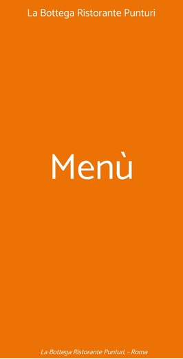 La Bottega Ristorante Punturi