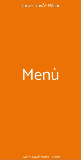 Nuovo NuvÃ² Milano