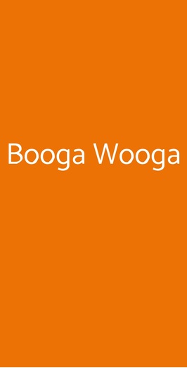 Booga Wooga, Castellammare del Golfo