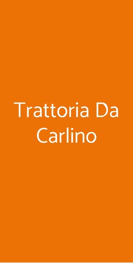 Trattoria Da Carlino, Pietrasanta