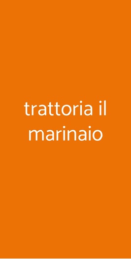 Trattoria Il Marinaio, Castiglione Olona