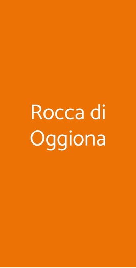 Rocca Di Oggiona