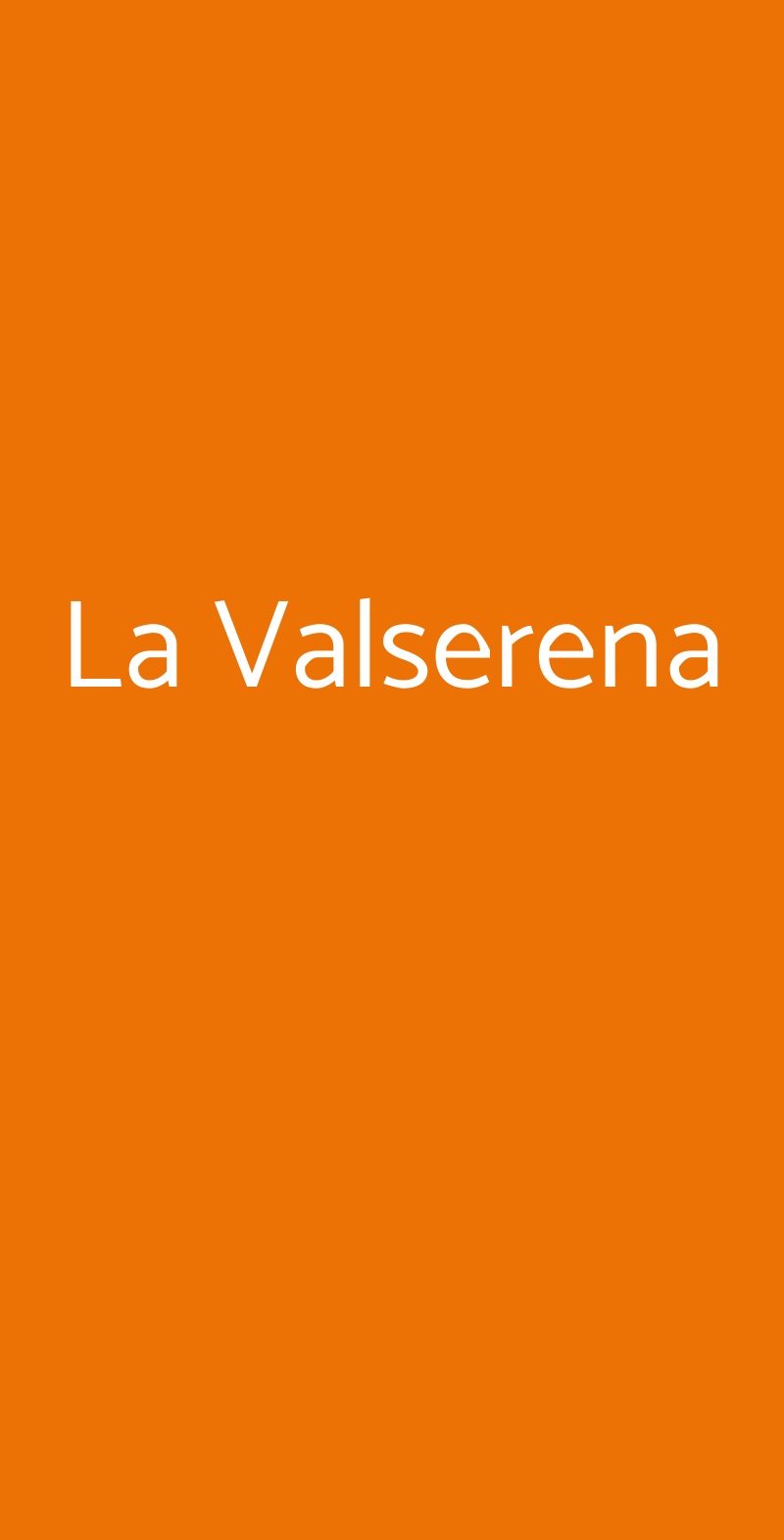 La Valserena Monteroni d'Arbia menù 1 pagina