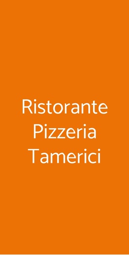 Ristorante Pizzeria Tamerici, Chioggia