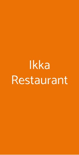 Ikka Restaurant