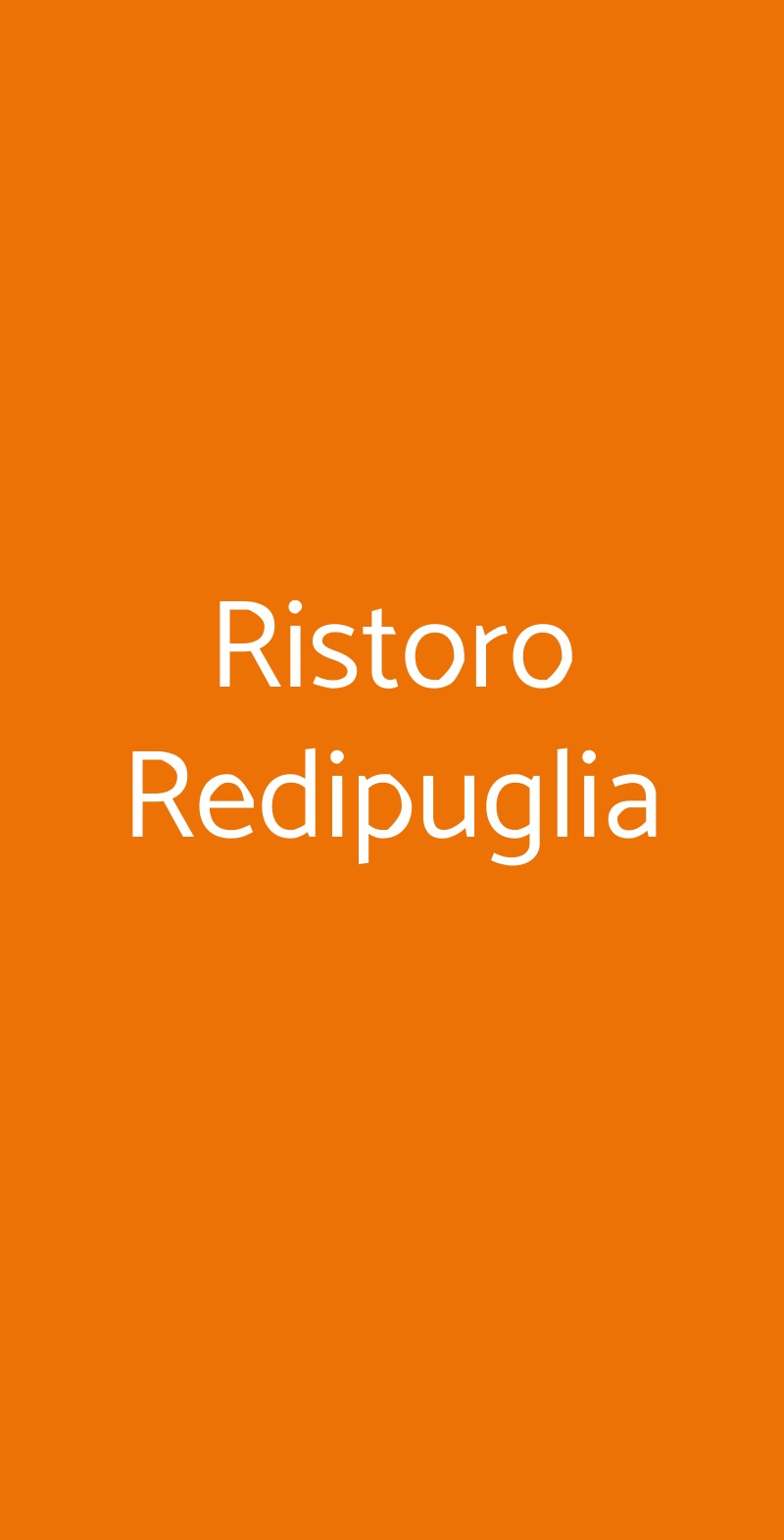Ristoro Redipuglia Pisa menù 1 pagina