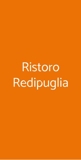 Ristoro Redipuglia, Pisa