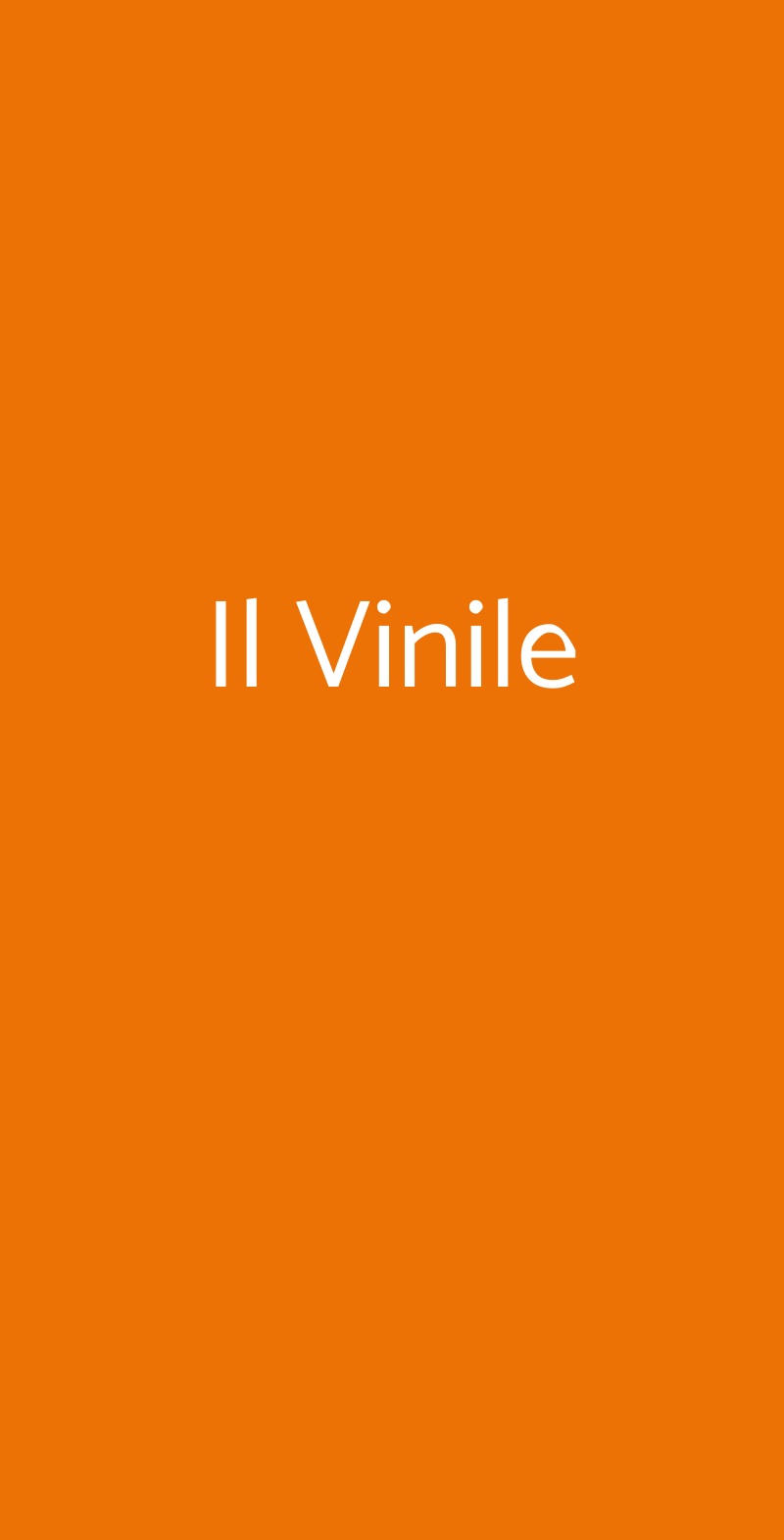 Il Vinile, San Casciano in Val di Pesa