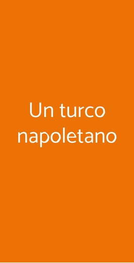 Un Turco Napoletano, Bologna