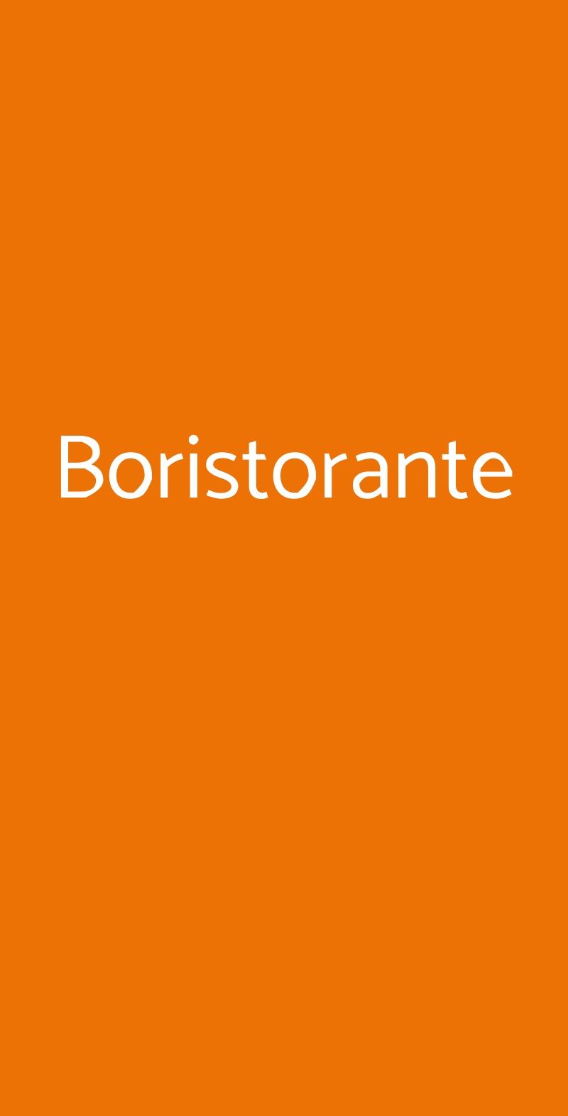 Boristorante, Quassolo