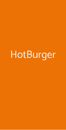 Hotburger, Santarcangelo di Romagna