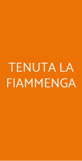 Tenuta La Fiammenga, Milano