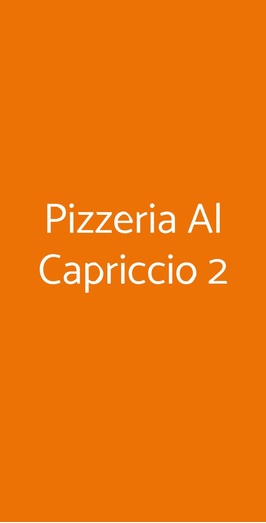 Pizzeria Al Capriccio 2, Aci Castello