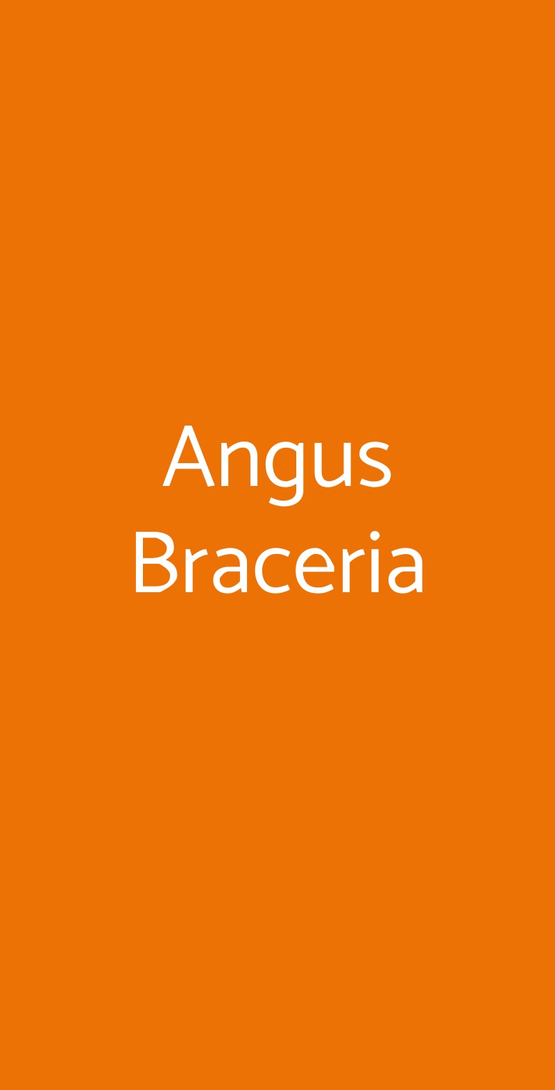 Angus Braceria Bari menù 1 pagina