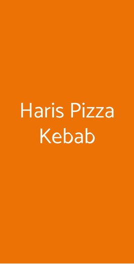 Haris Pizza Kebab, Bergamo