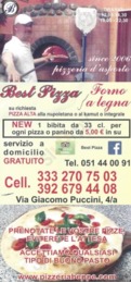 Best Pizza, Bologna