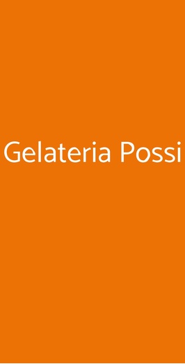 Gelateria Possi, Brescia