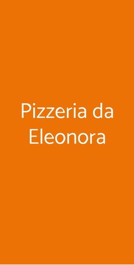 Pizzeria Da Eleonora, Brescia