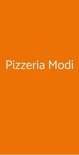 Pizzeria Modi, Brescia