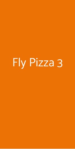 Fly Pizza 3, Bresso