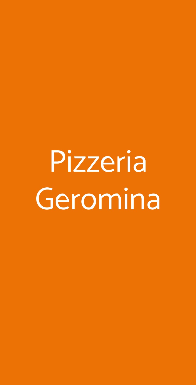 Pizzeria Geromina, Treviglio