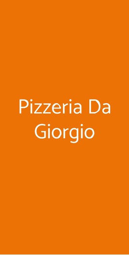 Pizzeria Da Giorgio, Varese