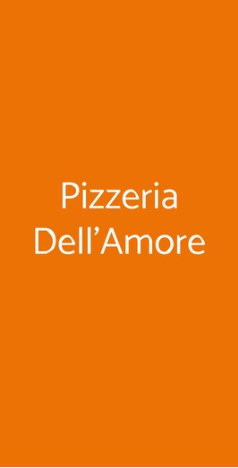 Pizzeria Dell'amore, Forlì