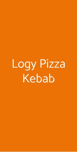 Logy Pizza Kebab, Genova