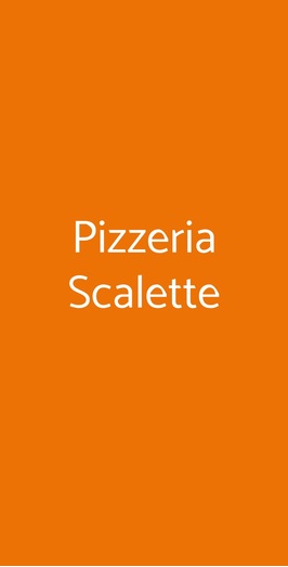 Pizzeria Scalette, Macerata