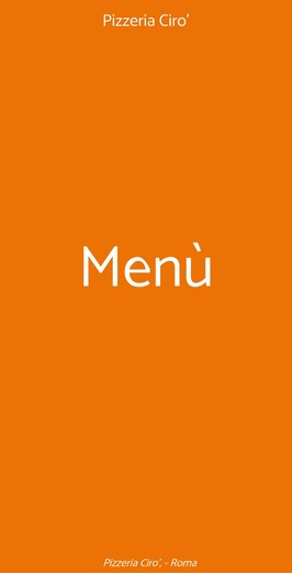 Pizzeria Ciro'