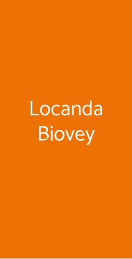Locanda Biovey, BARDONECCHIA