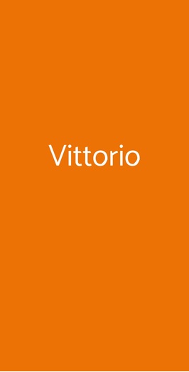 Vittorio, CESENATICO