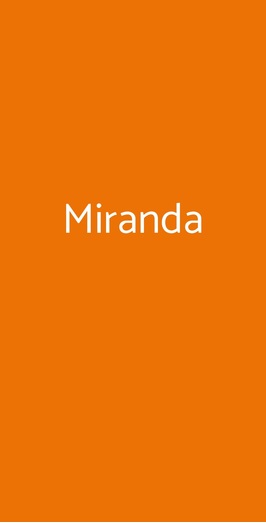 Miranda, Riva di Solto