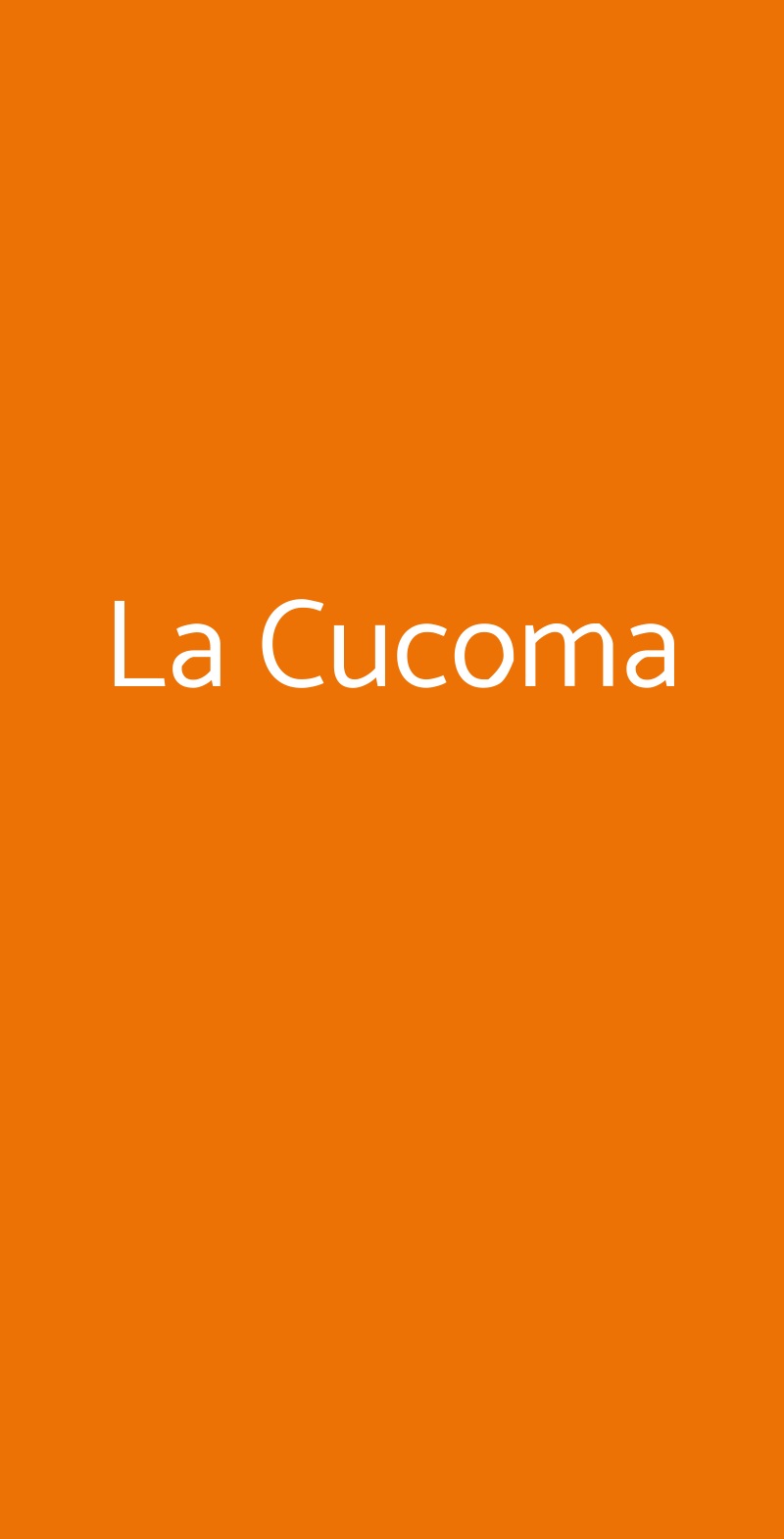 La Cucoma, SAN PANCRAZIO