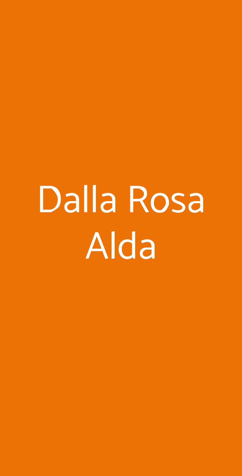 Dalla Rosa Alda, SAN GIORGIO