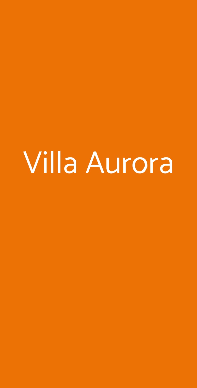 Villa Aurora SOIANO DEL LAGO menù 1 pagina