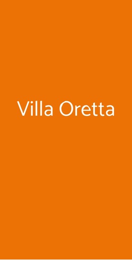 Villa Oretta, Cortina d'Ampezzo