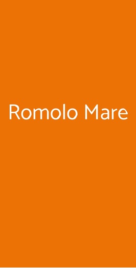 Romolo Mare, Bordighera