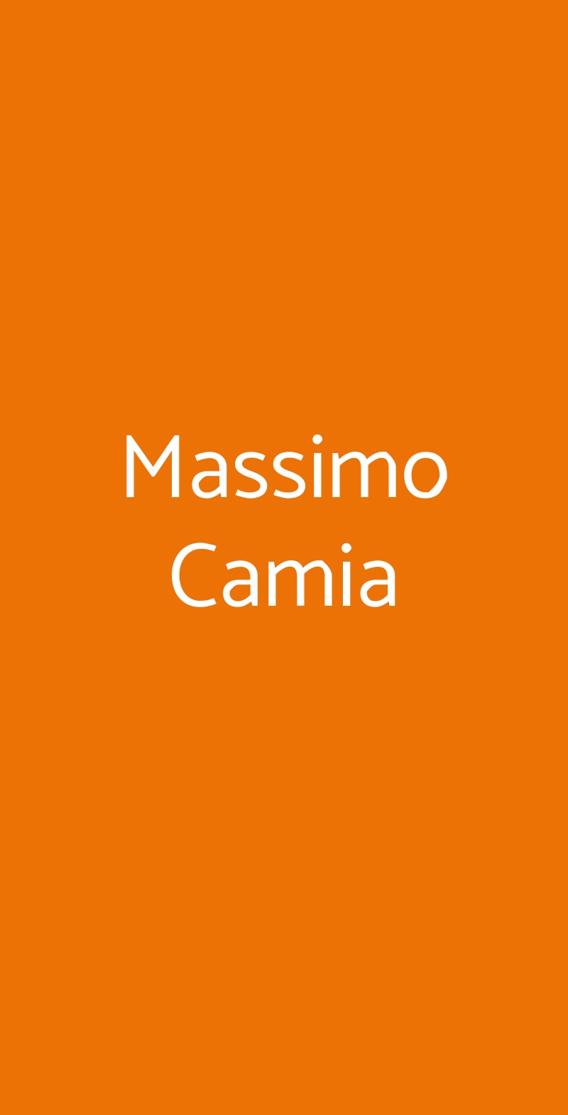Massimo Camia La Morra menù 1 pagina